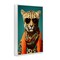 Stupell Industries Safari Glamour Leopard Framed Giclee, design by Andrea Haase